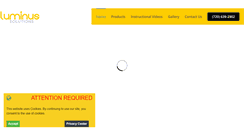 Desktop Screenshot of luminussolutions.com